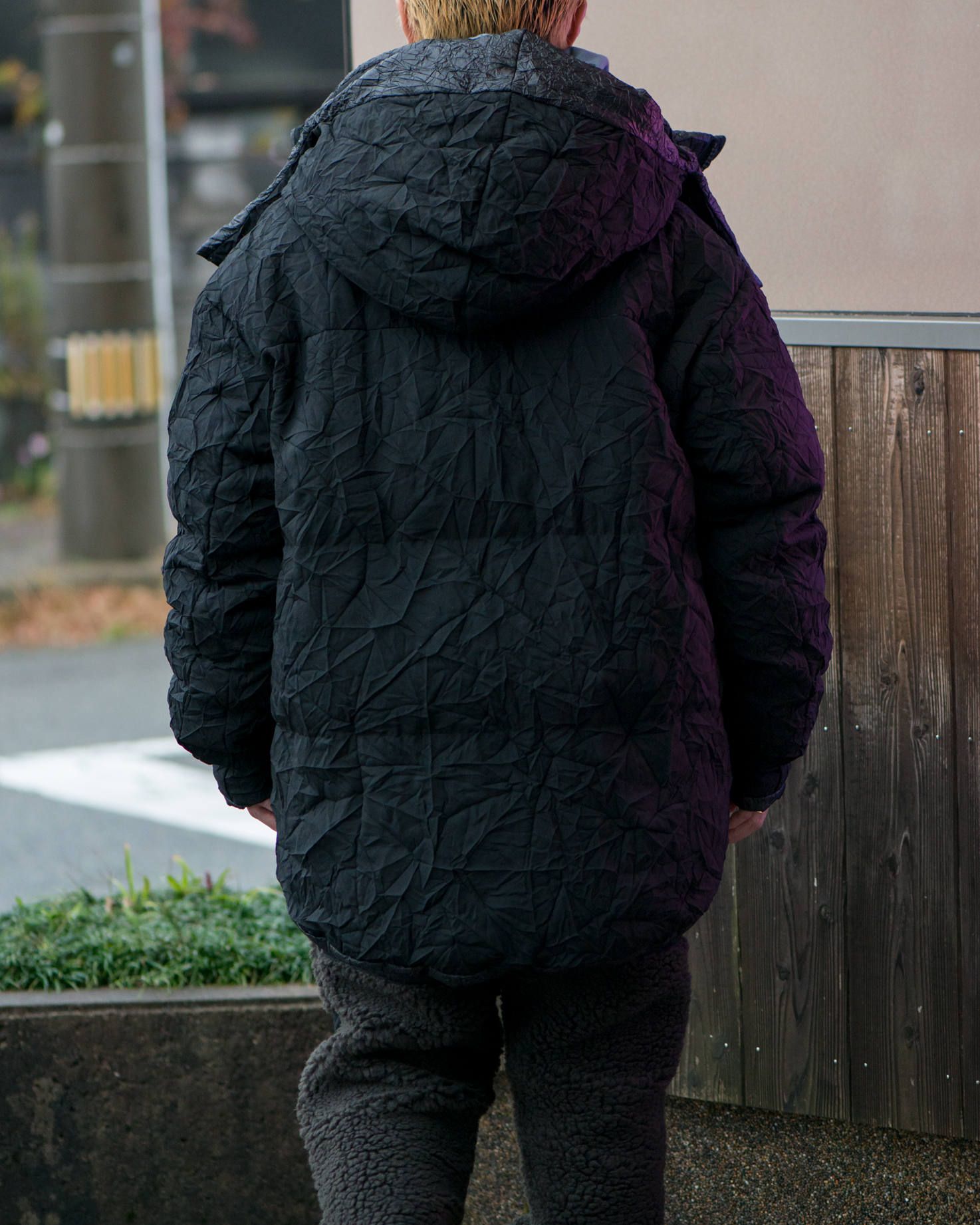 FACETASM Wrinkled Wool Down Jacket | 842 | ALTERFATE