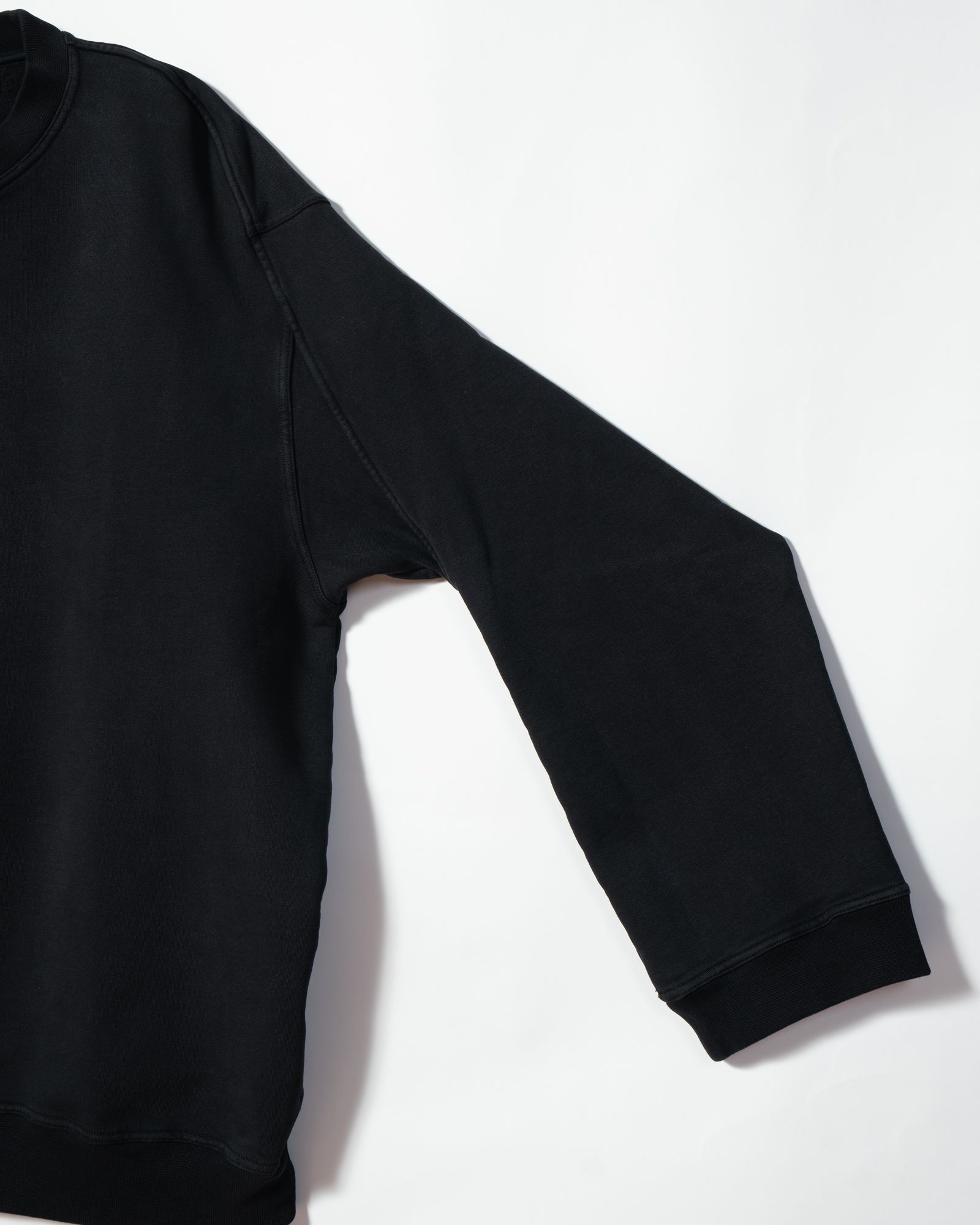 MY SWEET 1 - Turned sleeves maxi sweatshirt