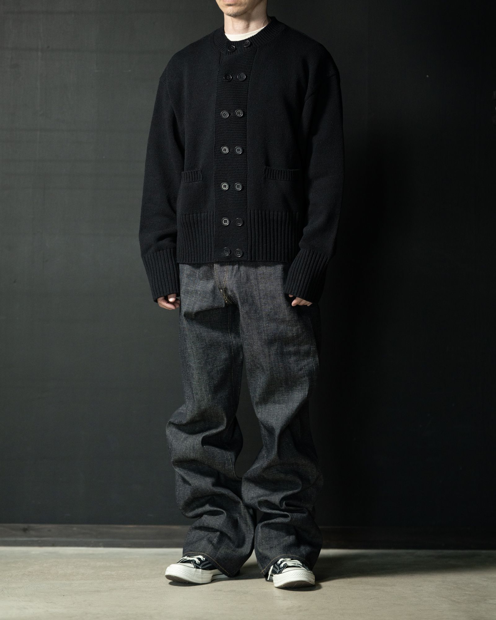トップス Taiga Takahashi LOT 506 Taiga Takahashi Lot.506 DB Cardigan BROWN – VISION OF FASHION