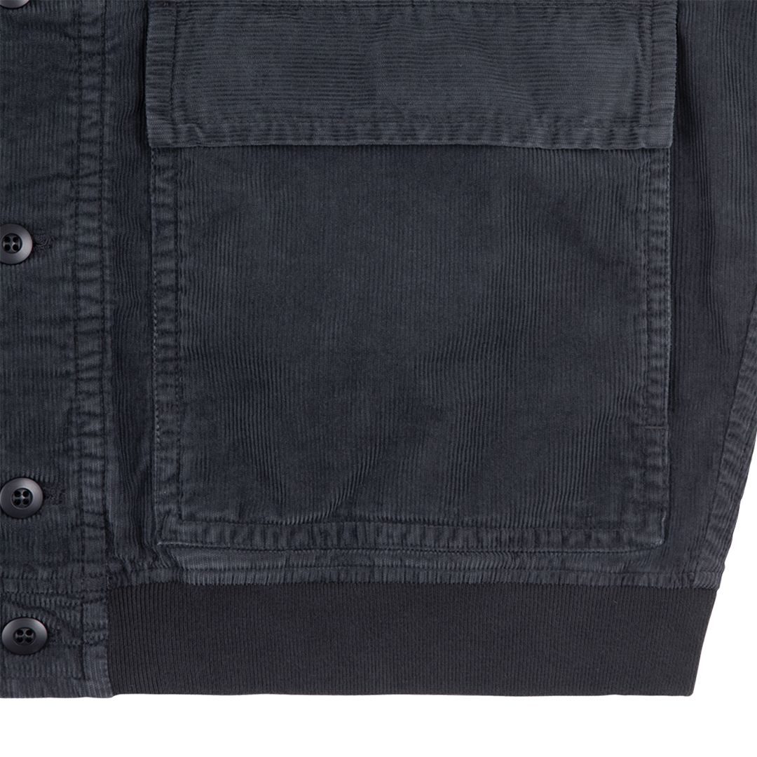 Overdye Cord Button Jacket