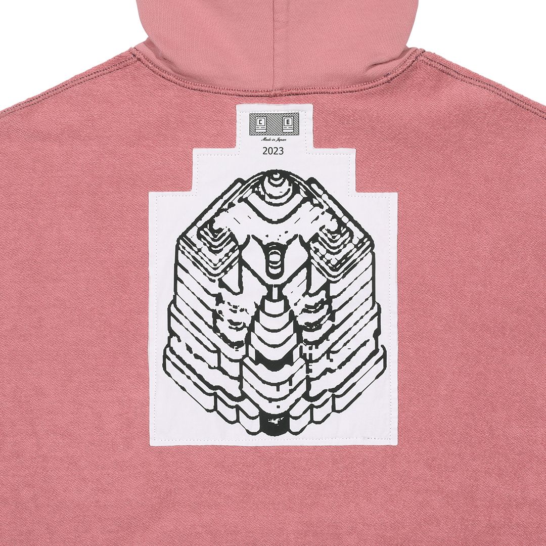 C.E - Solid Heavy Hoody #2 Pink | ALTERFATE