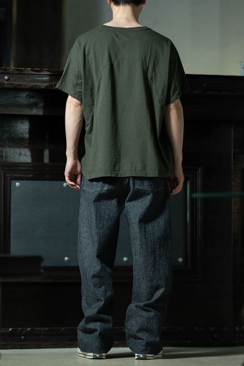 amachi. × T.T｜Fabric Forming Tee ×M-35デニムで組む素材派の夏スタイル