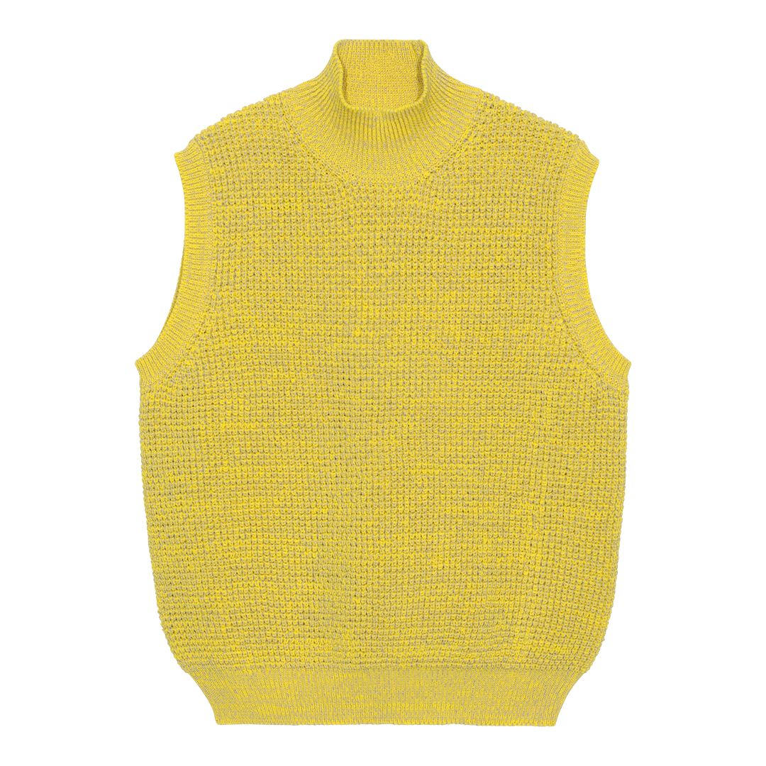 Mix Colour Waffle Vest