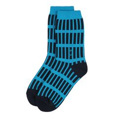 Structure Socks Blue