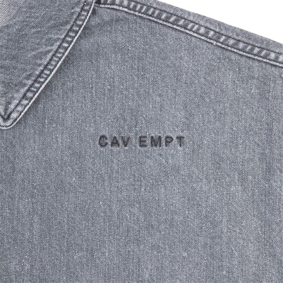 Washed Black NEP Denim Button Jacket
