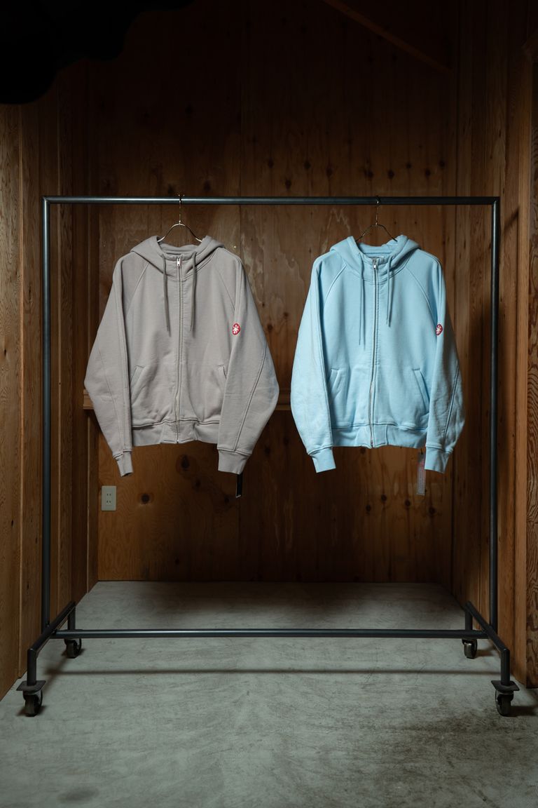 C.E Solid Big Heavy Zip Hoody