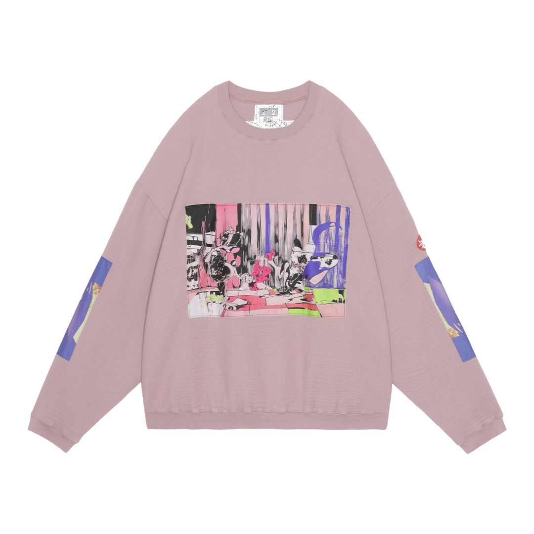 CRV Gauze Crew Neck