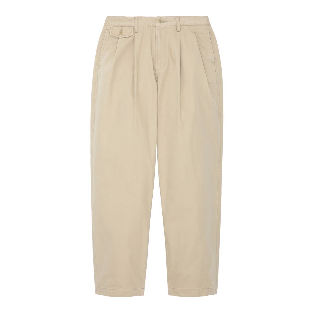Two Tuck Pants Beige
