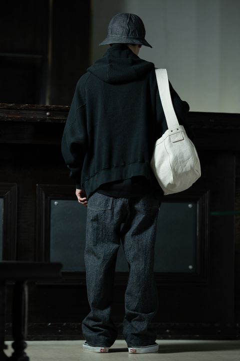 Dark Craft Wide Rib Big Heavy Zip Hoody × T.T — Dark Craft | C.E × T.T ミリタリーMIXスタイル