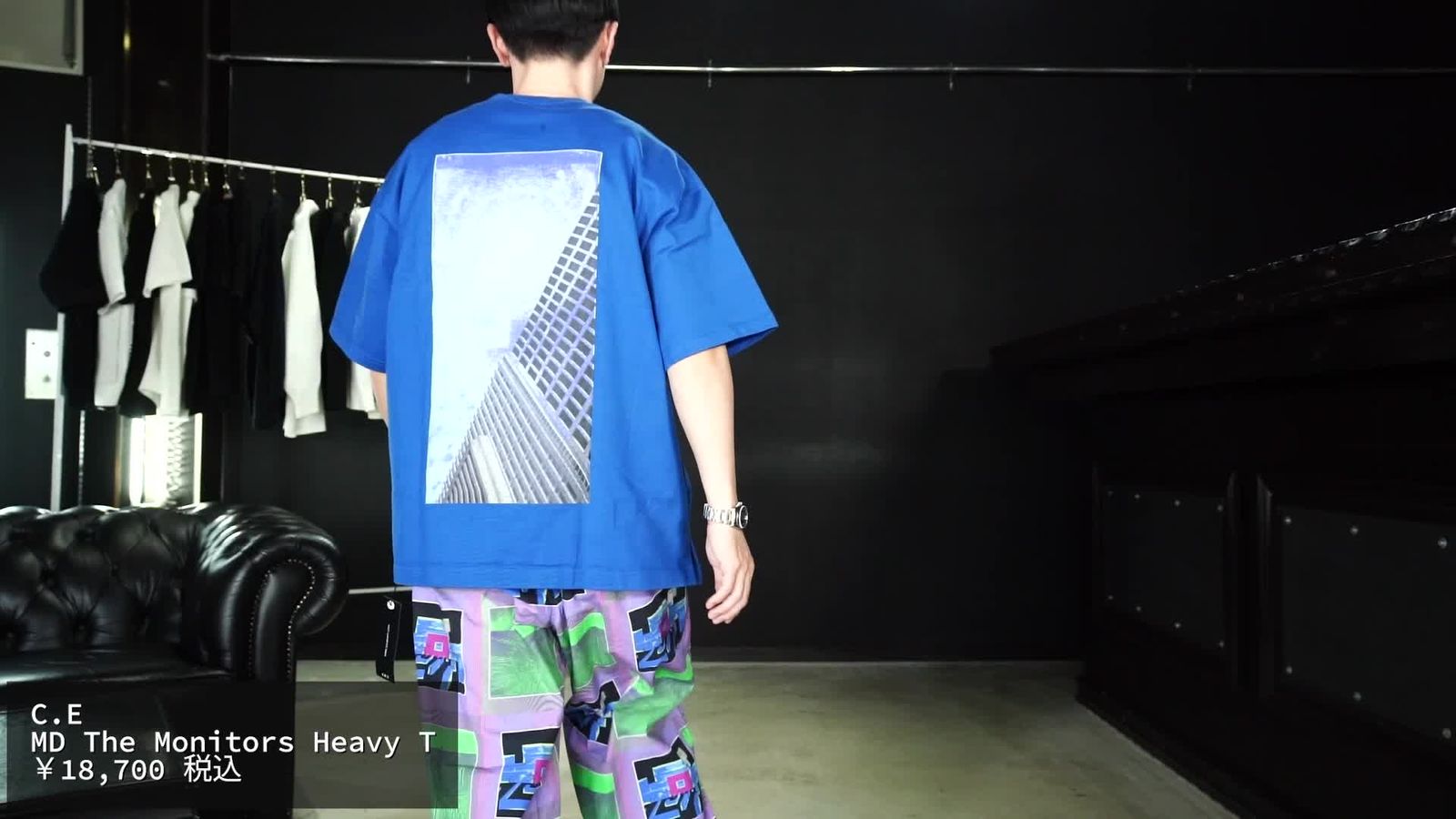 国内買付 C.E MD The Monitors Heavy T シーイー ロゴ Tシャツ C.E - MD The Monitors Heavy T | ALTERFATE
