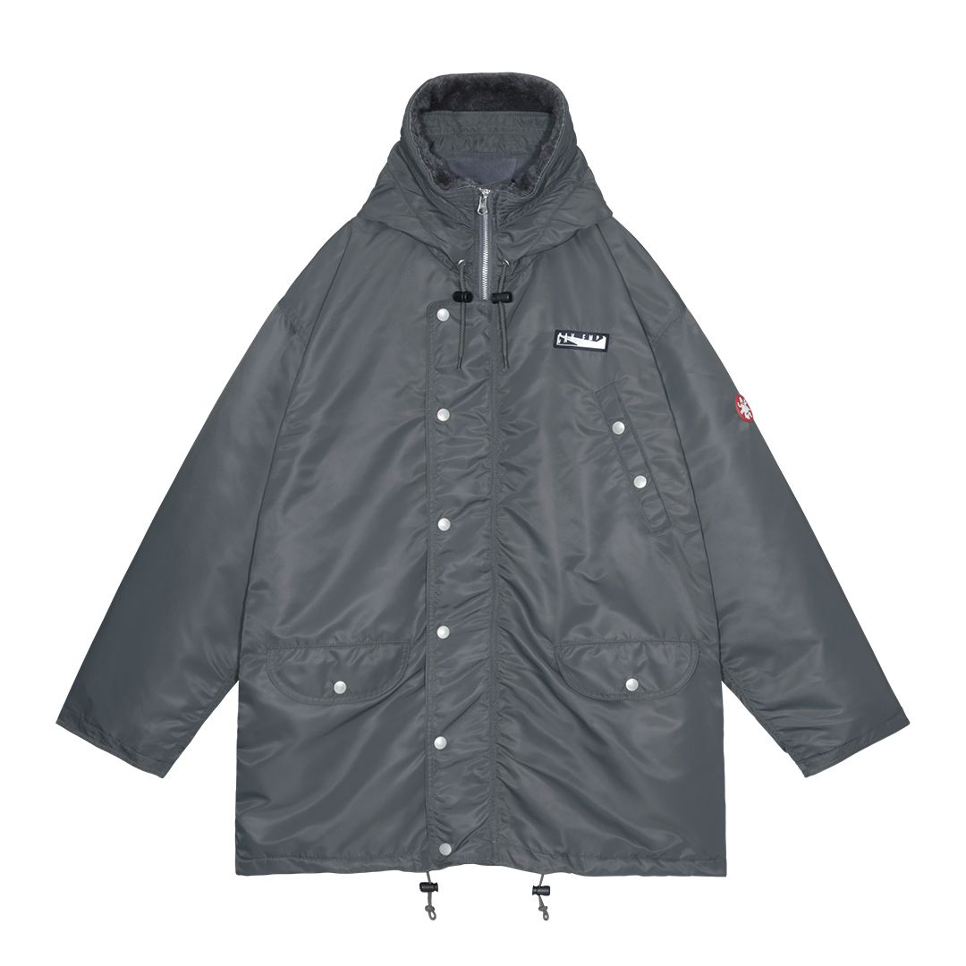 【ラスト1点（XL）】Synth Fur Hood Zip Coat