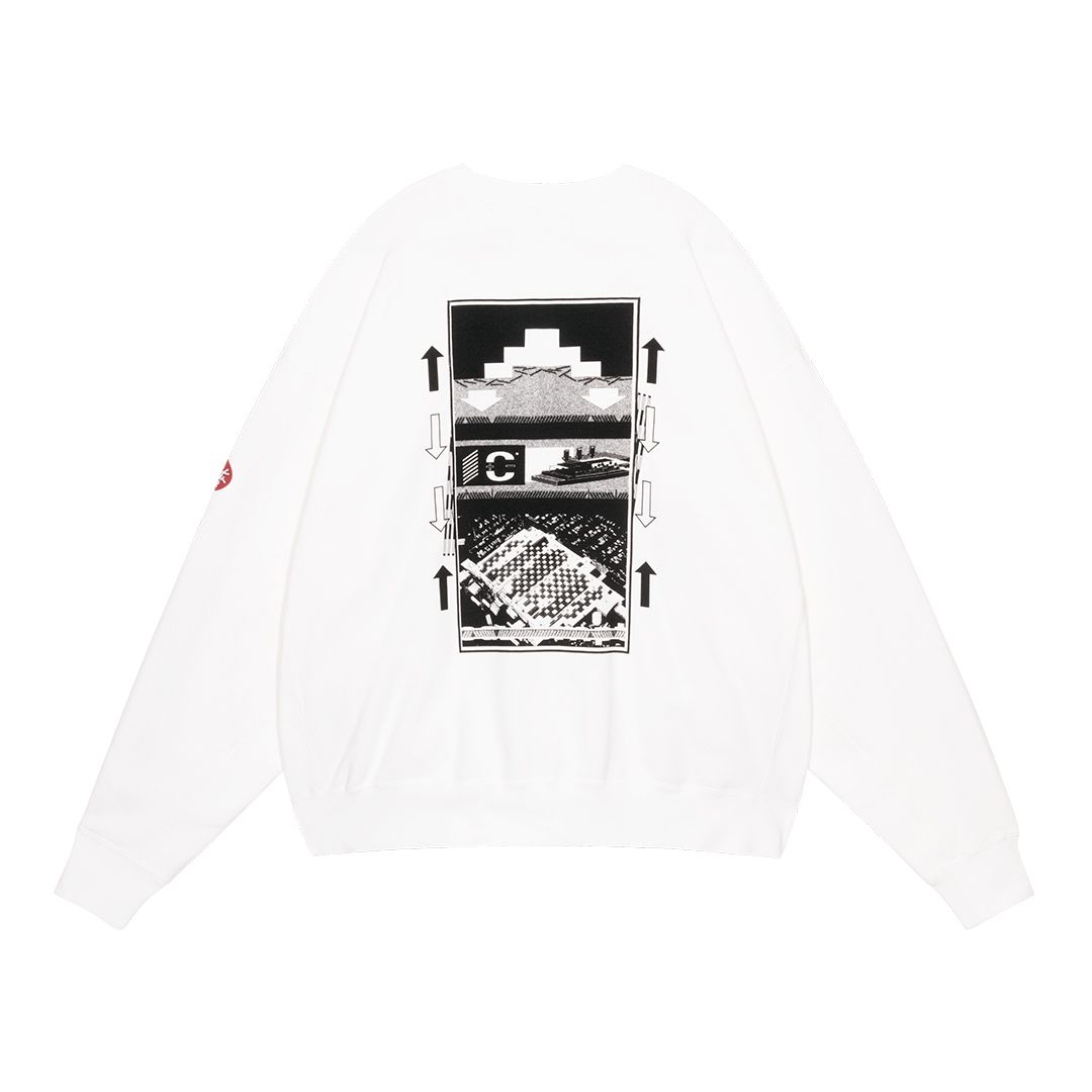 AS Objects from shapes CREW NECK