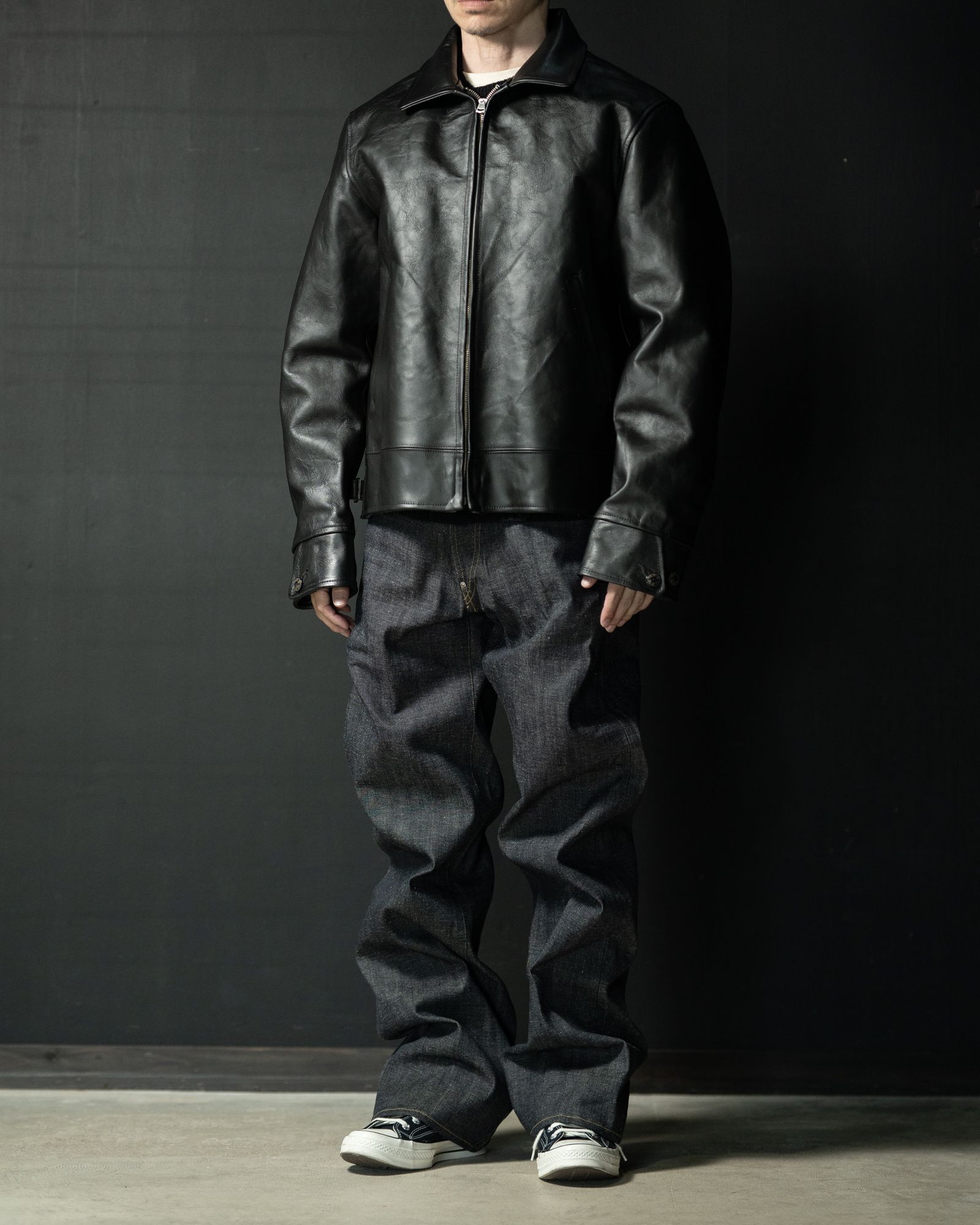 Lot.802 Cossack Leather Jacket - TAIGA TAKAHASHI