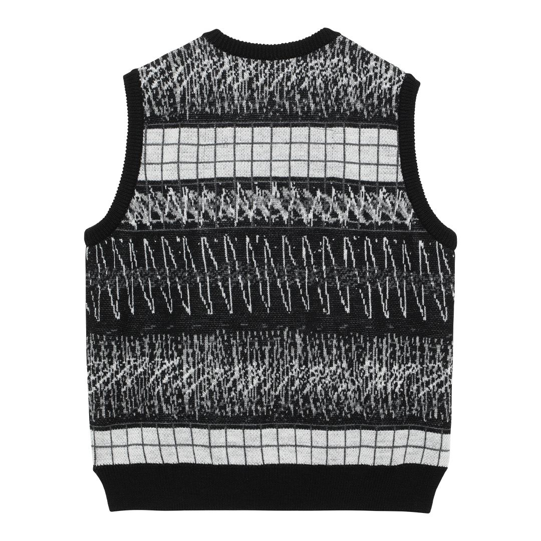 21 Seeru C E Wave Line Wool Vest 大特価 Css Edu Om