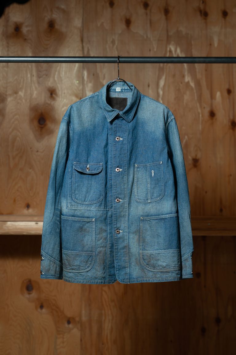T.T Lot.716 Damaged Coverall Jacket レビュー｜1920年代のダメージデニムカバーオール着こなし3選