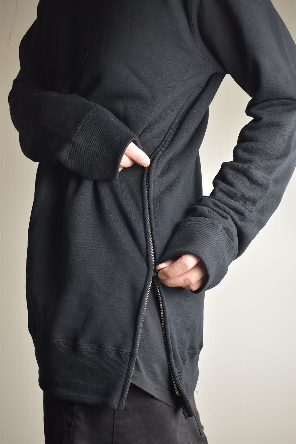 Over Sized Pullover"Black" / オーバーサイズプルオーバー"ブラック"