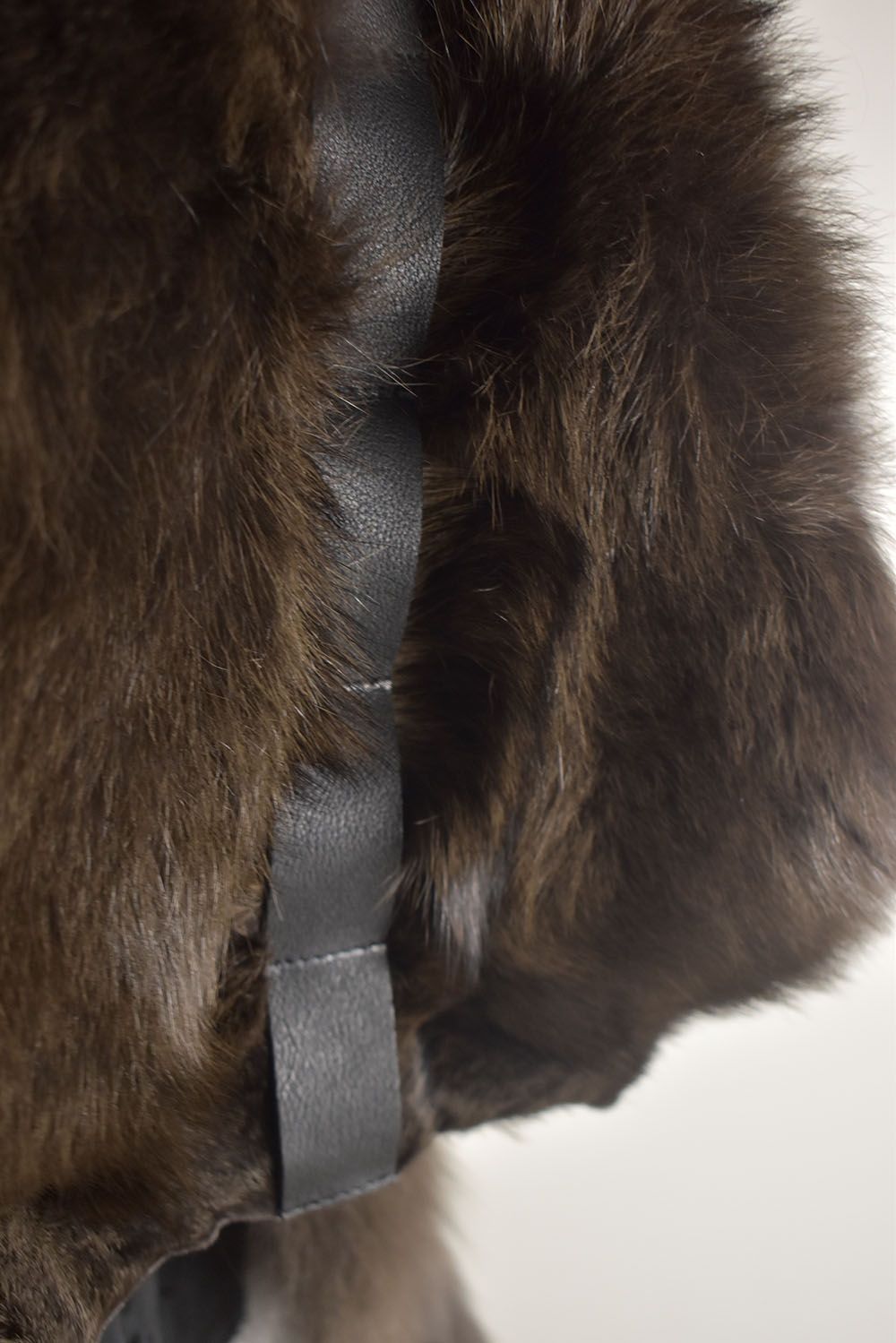 Coyote Fur Stole “Charcoal” / コヨーテファーストール"/チャコール"