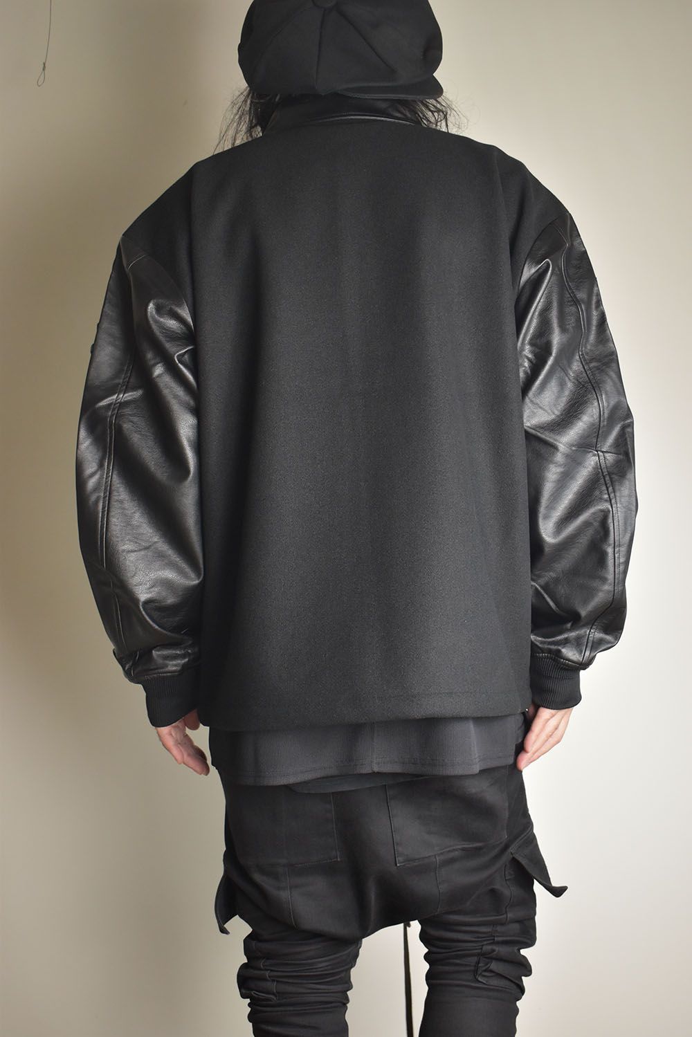 Heavy Melton Coach Jacket"Black" / ヘビーメルトンコーチジャケット"ブラック"