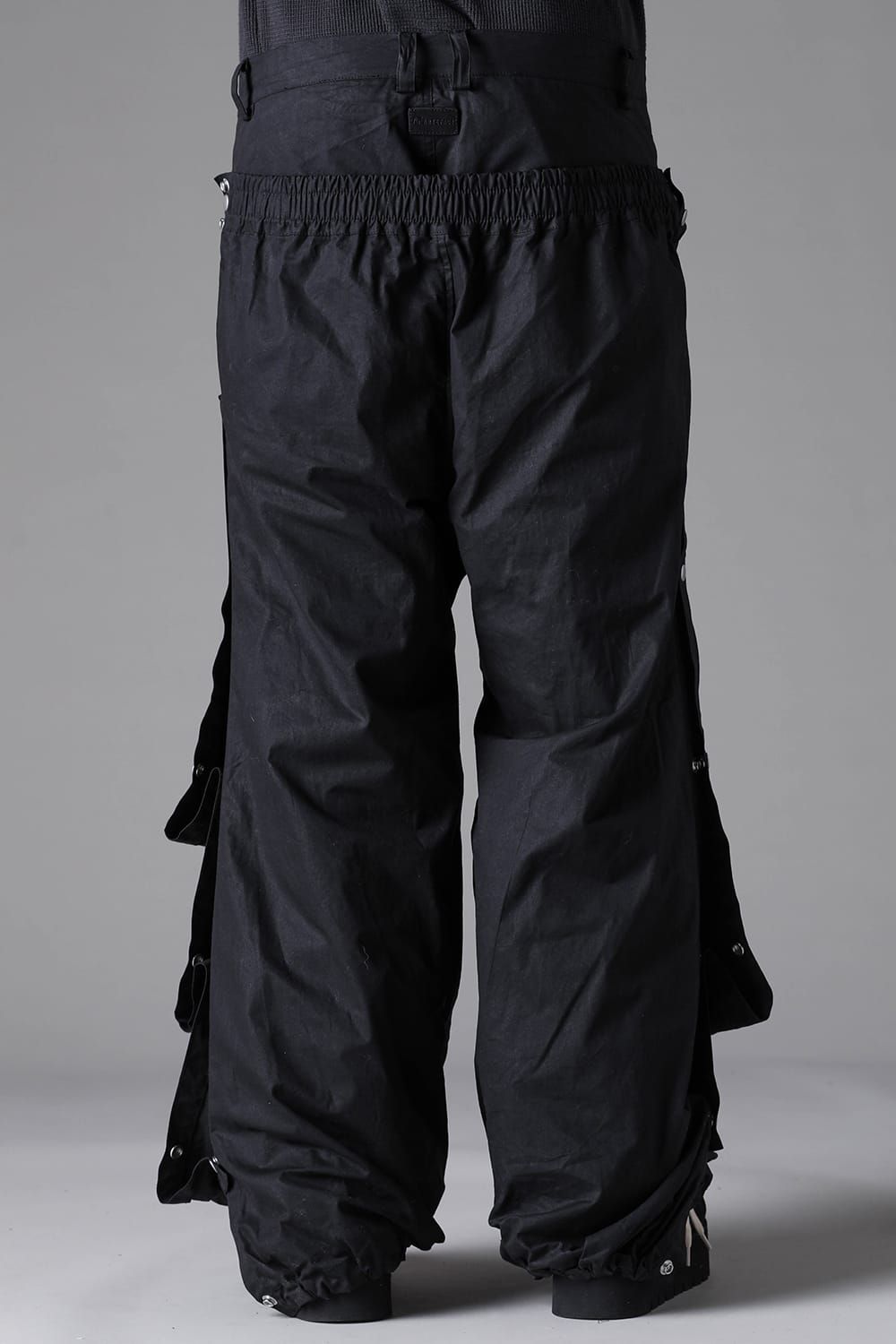 《2026AW先行予約》Layerd Baggy Pants"Black" / レイヤードバギーパンツ"ブラック"