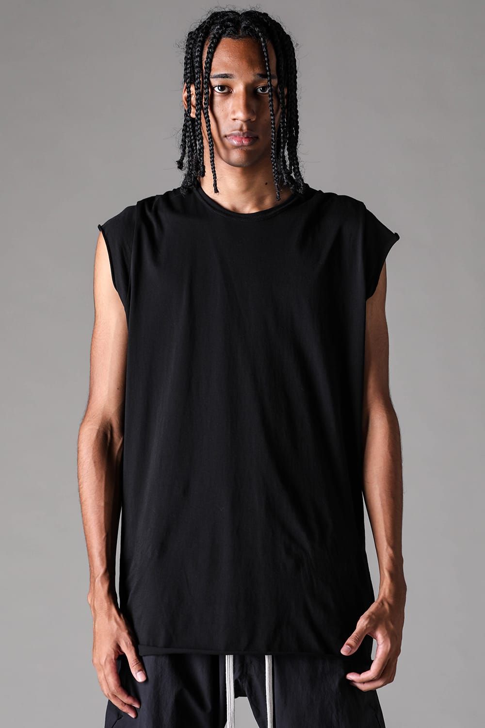 《2027SS先行予約》Albini Airy Tank Top"Black / Sage Green / Brown / L.Grey / White" /  アルビニエアリータンクトップ"ブラック /セージグリーン /ブラウン /ライトグレー/ホワイト"