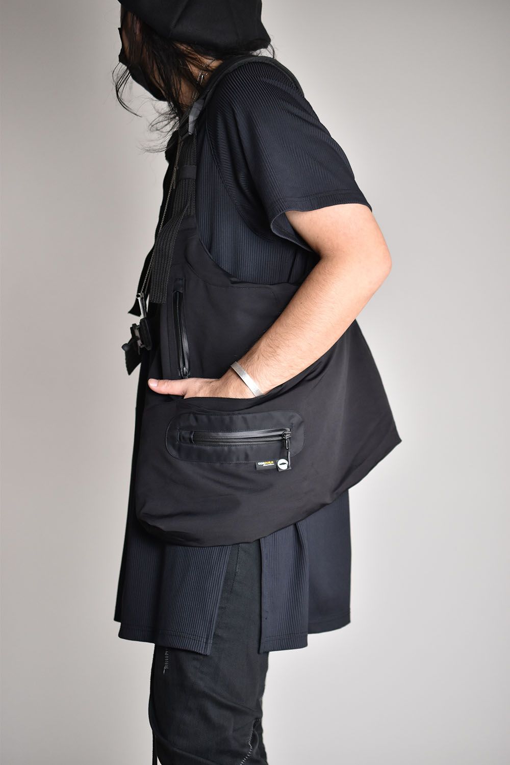 2Way Tactical Vest Bag"Black"/2ウェイタクティカルベストバッグ"ブラック"