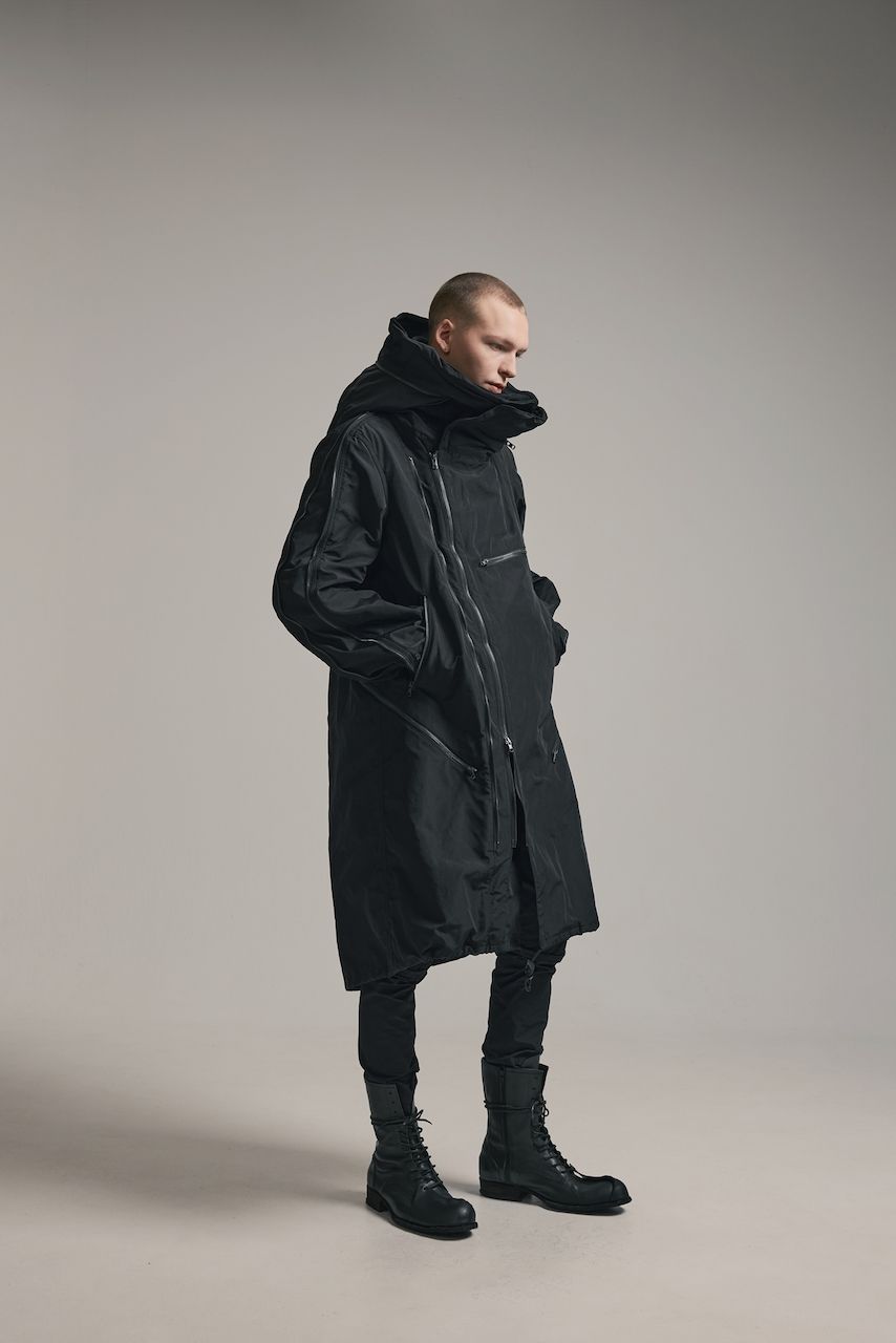 Multi Zip Military Parka Coat"Black" / マルチジップミリタリーパーカーコート"ブラック"