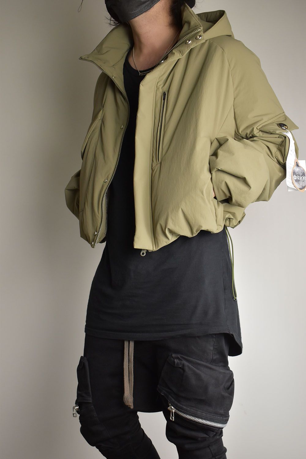 Padding Short Blouson"Olive" / パディングショートブルゾン"オリーブ"