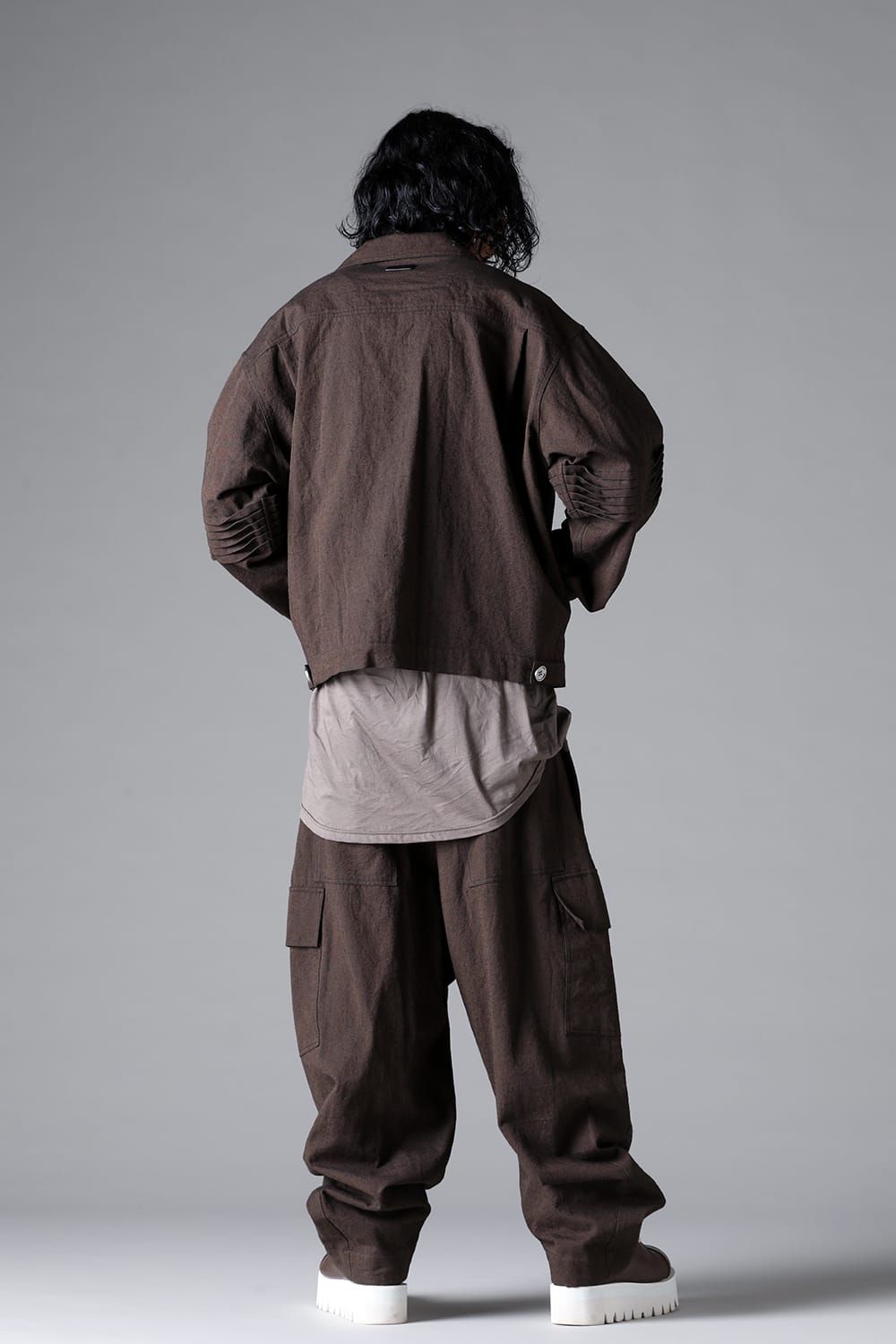 《2026SS先行予約》Tuck Wide Pants"Macassar" / タックワイドパンツ"マカサー"