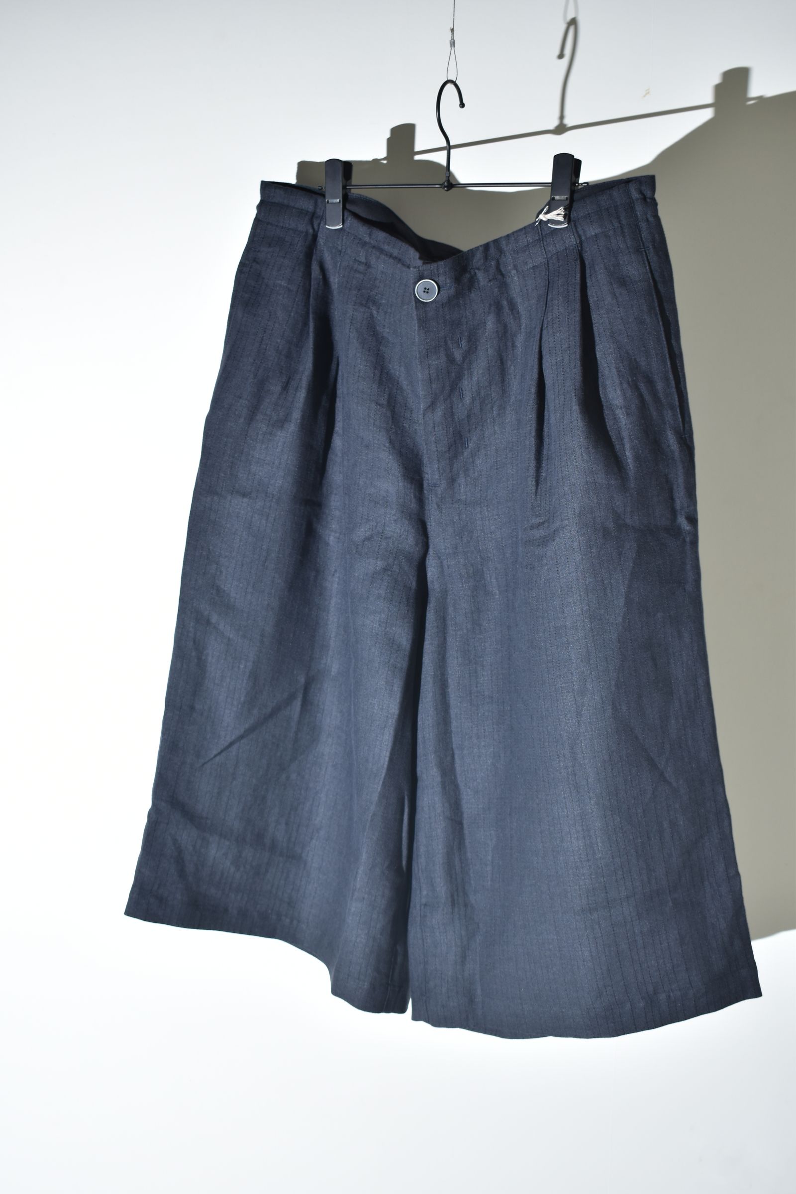 Linen Silk Trousers"Tuxedo" / リネンシルクトラウザー"タキシード"
