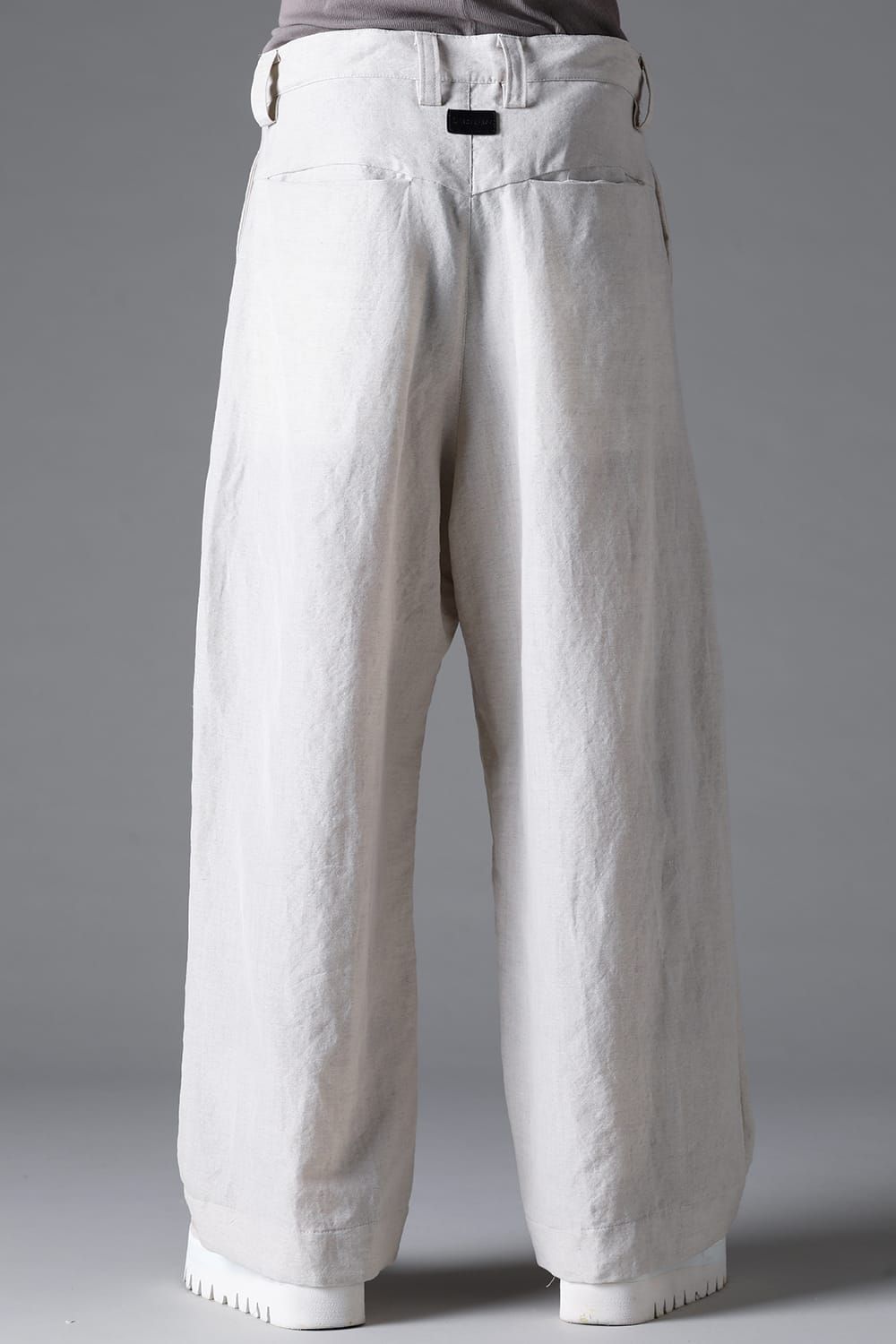 《2026SS先行予約》Tuck Wide Pants"Black / Stone /Khaki /D.Grey / ST×GY" / タックワイドパンツ"ブラック/ストーン/カーキ/ダークグレー/ストライプ×ダークグレー"