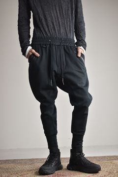 Line Jersey Pants"Black"/ラインジャージーパンツ"ブラック"