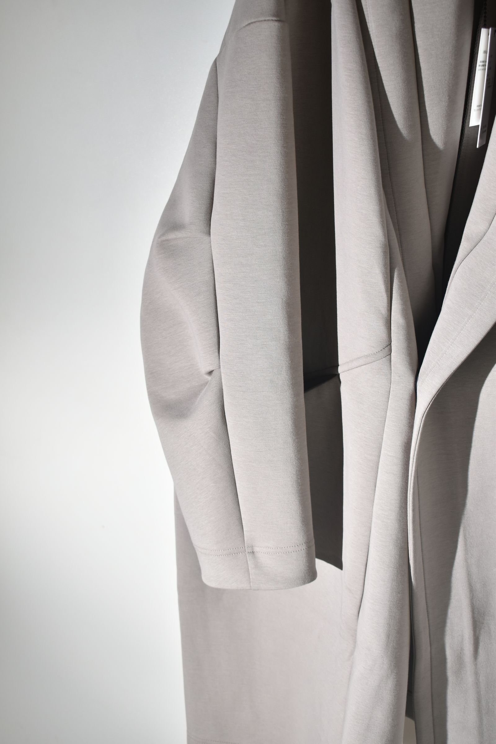 Rap Jersey Coat "Greige" / ラップジャージーコート"グレージュ"
