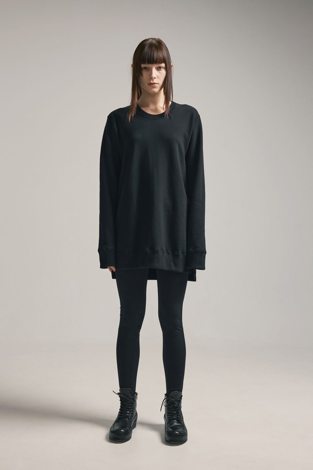 Over Sized Pullover"Black" / オーバーサイズプルオーバー"ブラック"