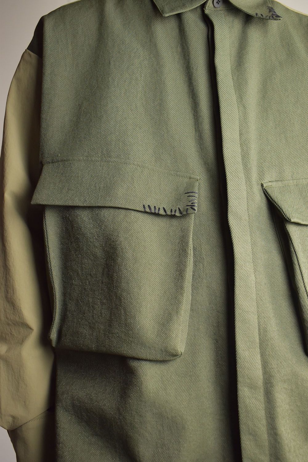 Shirts Jacket"Moss Green"/シャツジャケット"モスグリーン"