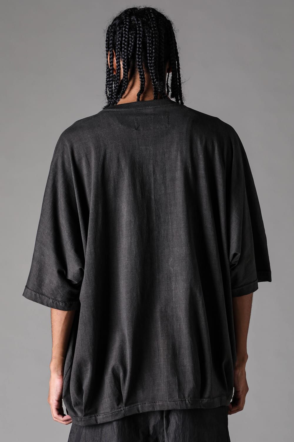 《2027SS先行予約》Sumi Dyed Dolman Jumbo Tee"L.Grey / Grey / D.Grey" / 墨染ドルマンジャンボTee"ライトグレー / グレー /ダークグレー"