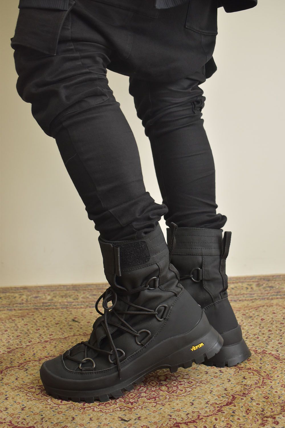 High Cut Sneaker "Black" / ハイカットスニーカー"ブラック"