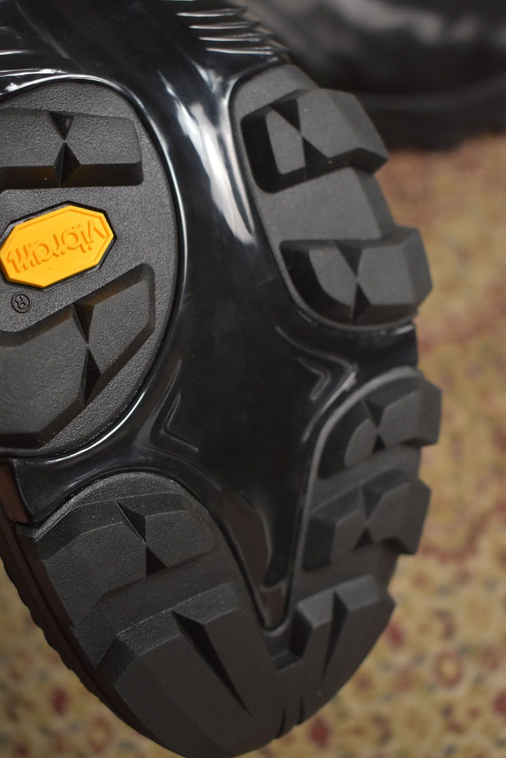 Over Lock Side Zip Boots_Maryam Horse Front "Black" / オーバーロックサイドジップブーツ マリアムホースフロント"ブラック"