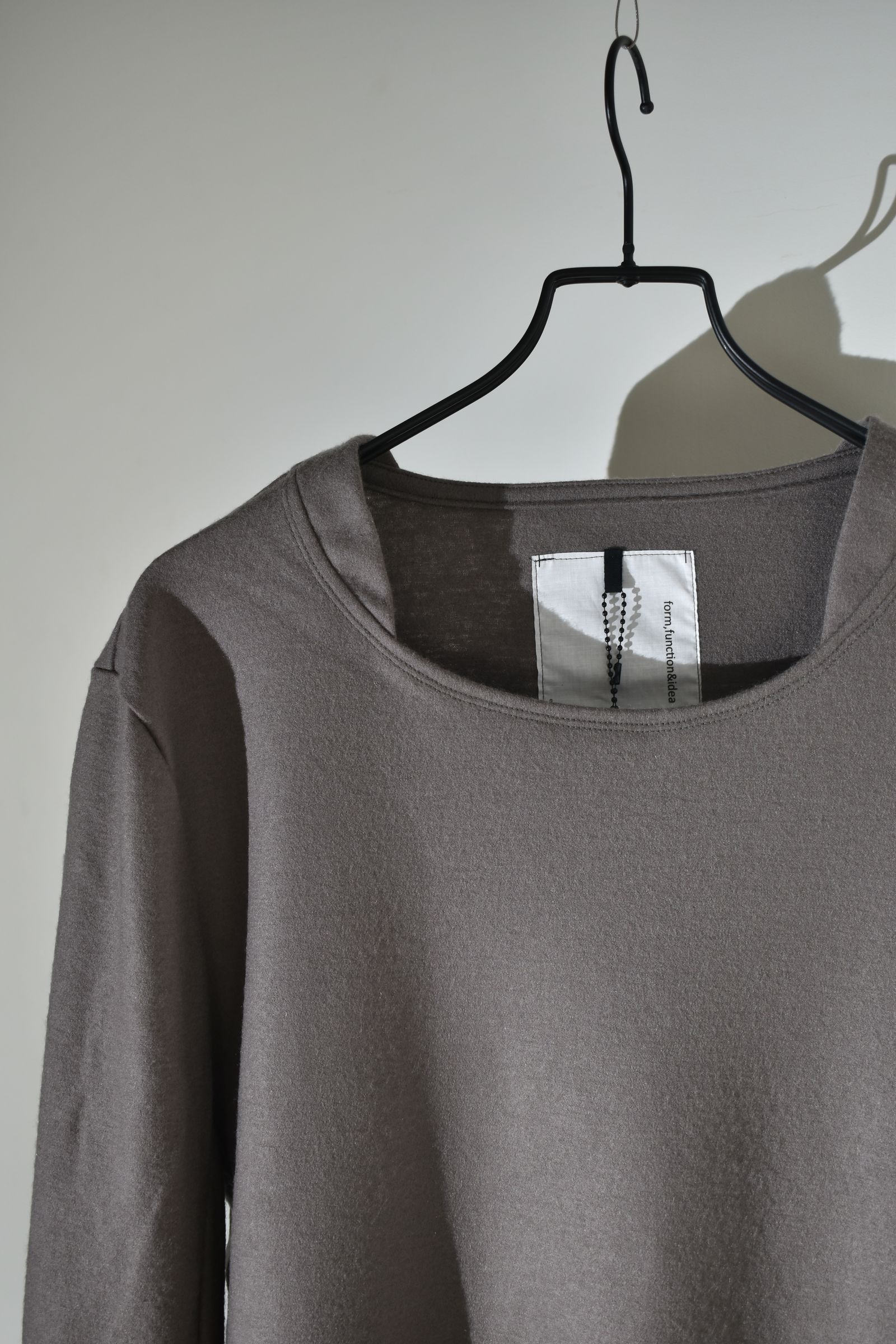 基層 Long Sleeve_01 "Greige" / 基層ロングスリーブ"グレージュ"