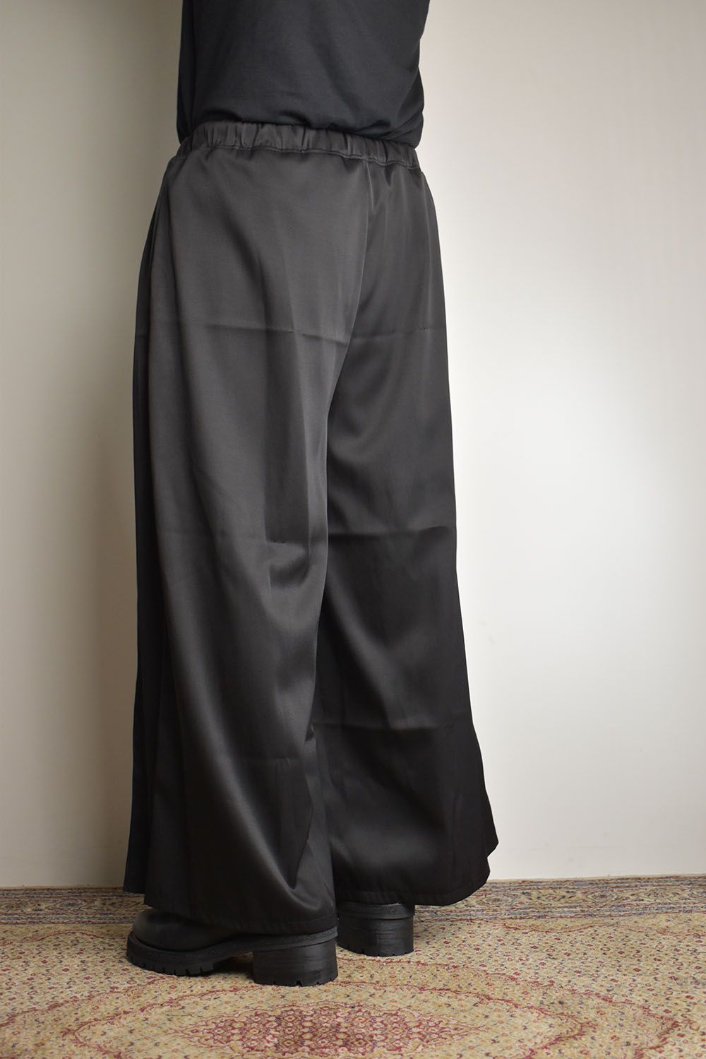 Easy Hakama Pants"Black" / イージー袴パンツ"ブラック"