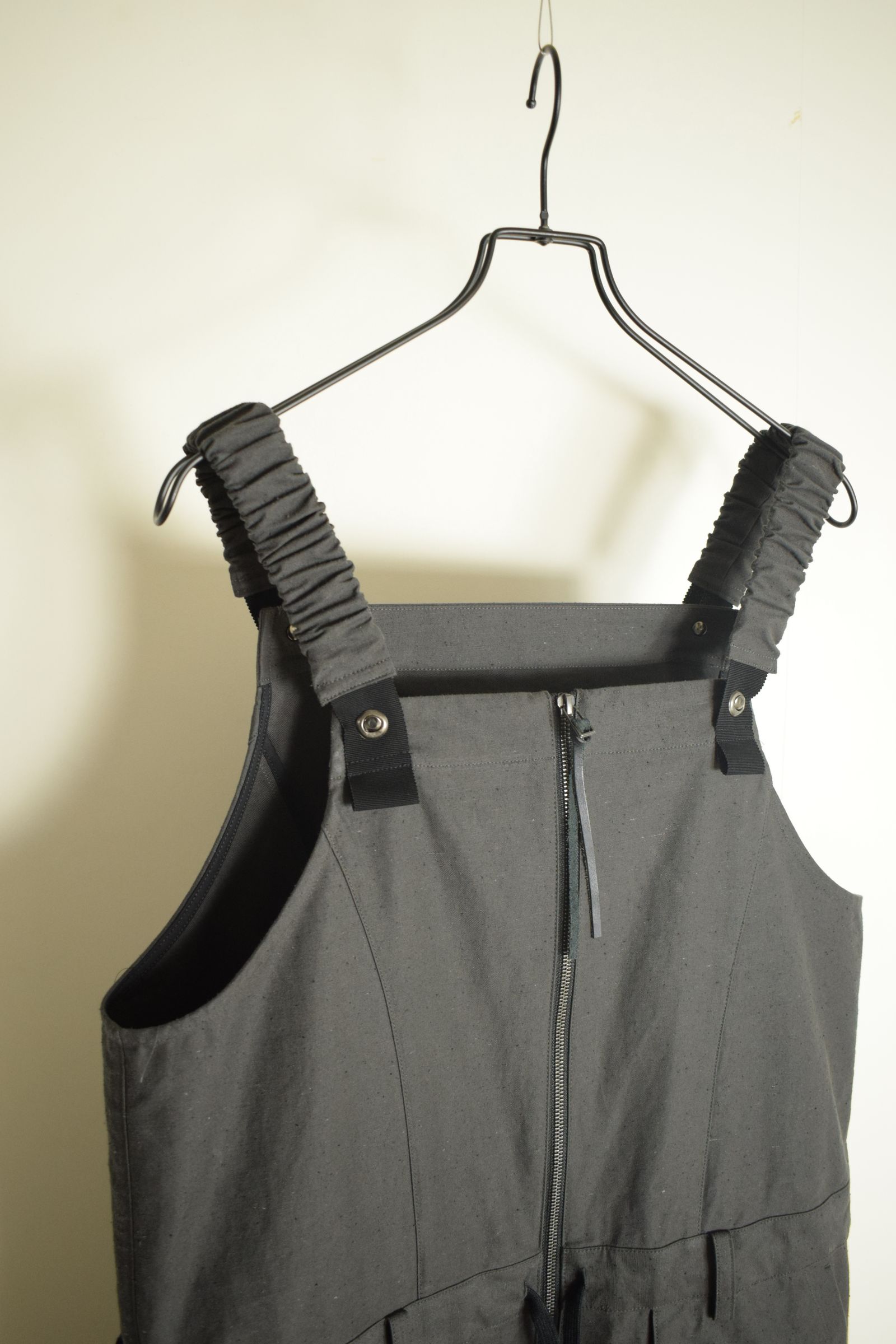 Deep Crotch Over All"Charcoal" / ディープクロッチオーバーオール"チャコール"