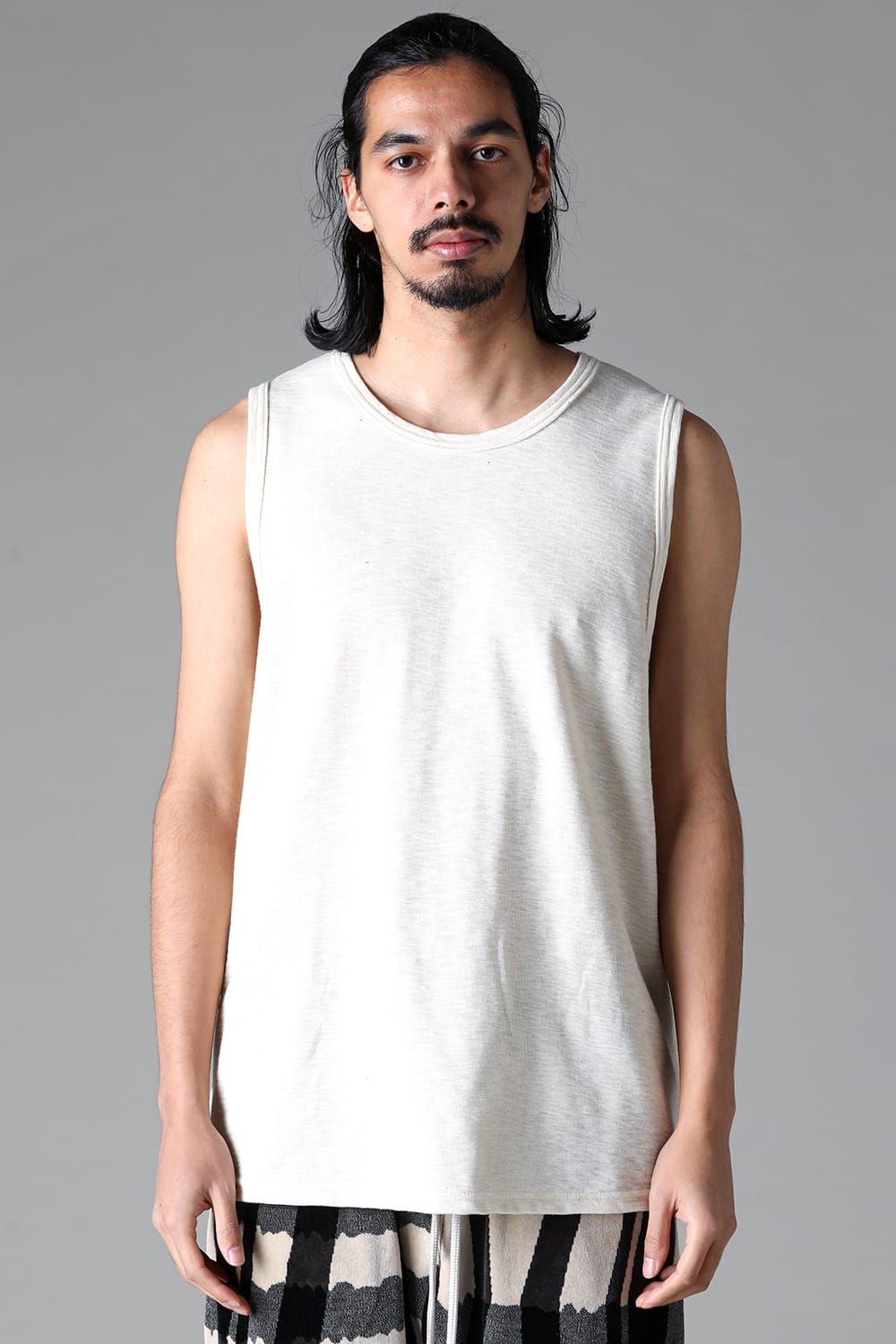 《2025AW先行予約》Tank Top"Black / Ivory / Grey / Beige /Khaki /D.Grey" /タンクトップ"ブラック/アイボリー/グレー/ベージュ/カーキ/ダークグレー"