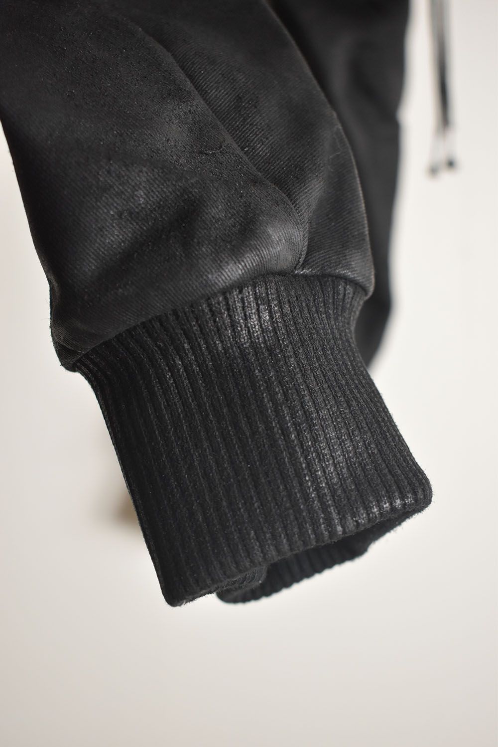 Product Coating Bag Attached Cargo Jogging Pants"Black" / 製品コーティングバッグアタッチドカーゴジョグパンツ"ブラック"