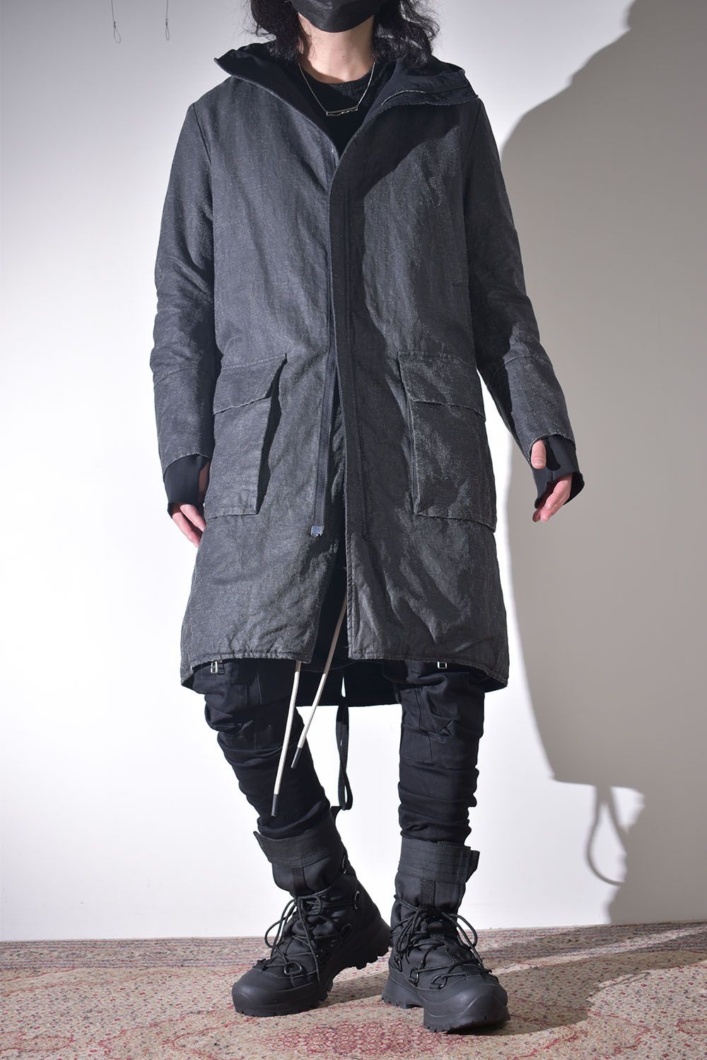 ブルゾンっぽく着れるコート