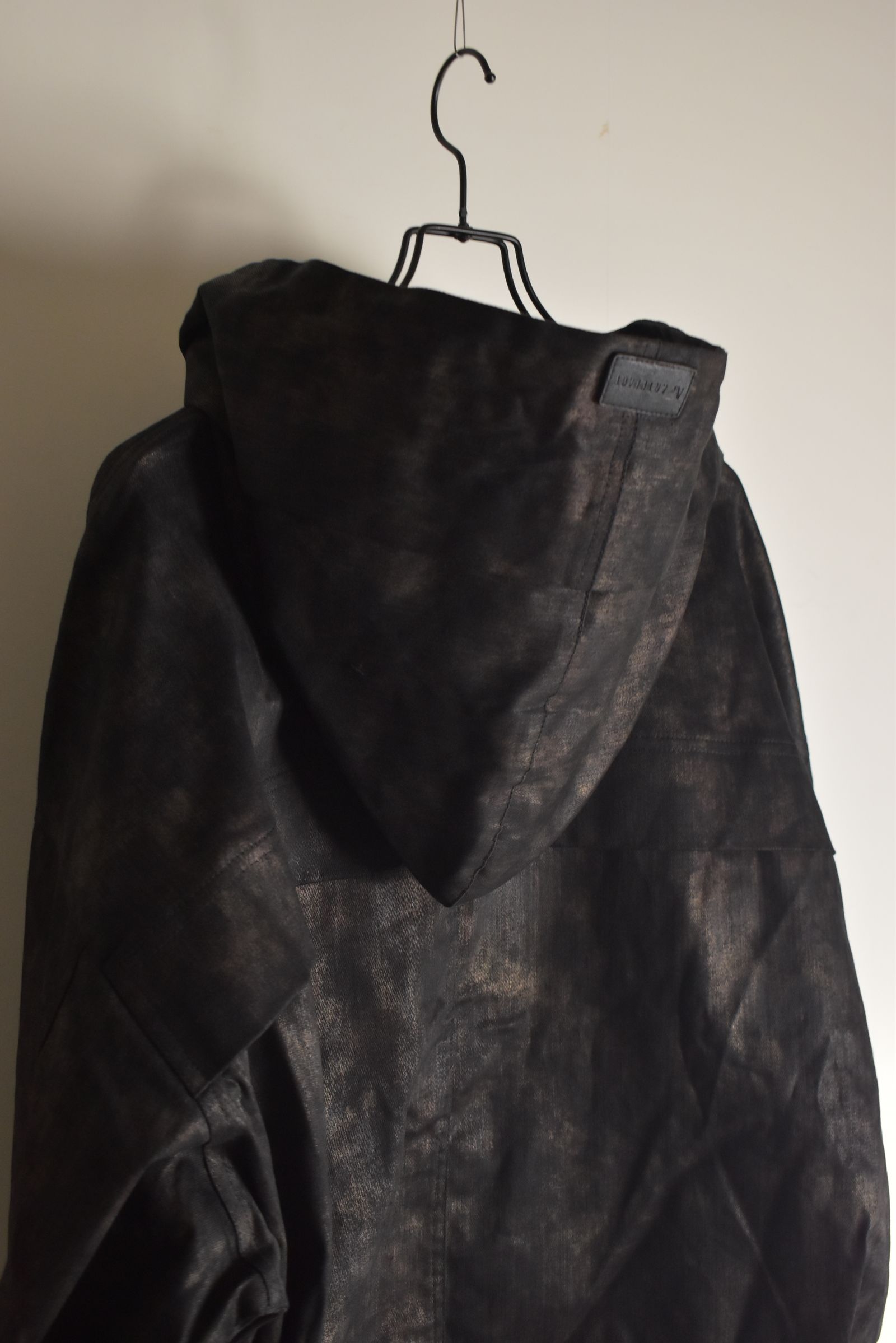 Metal Steam Camouflage Hooded Blouson"Black × Brown" / メタルスチームカモフラージュ フーデッドブルゾン"ブラック×ブラウン"