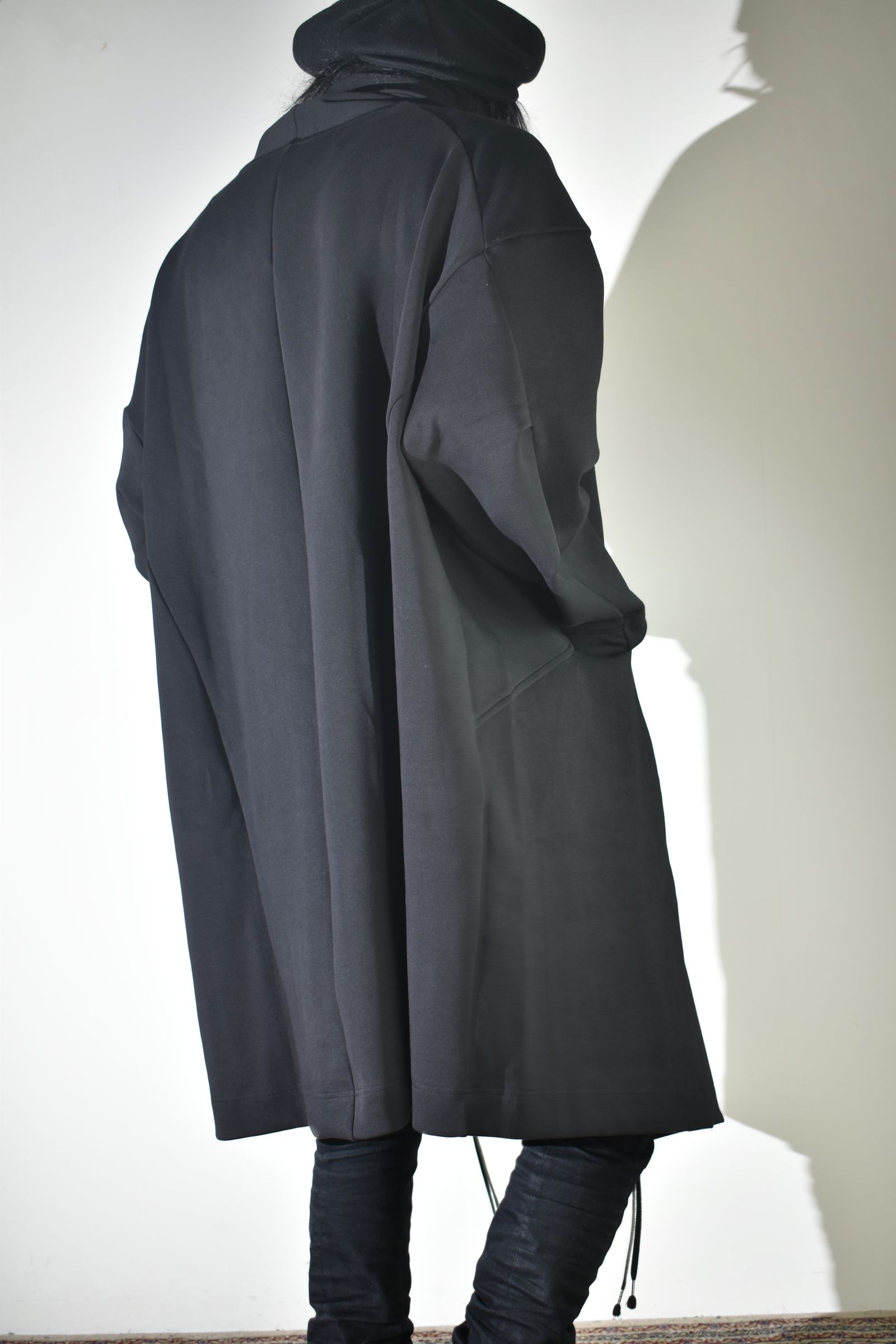 Rap Jersey Coat "Black" / ラップジャージーコート"ブラック"