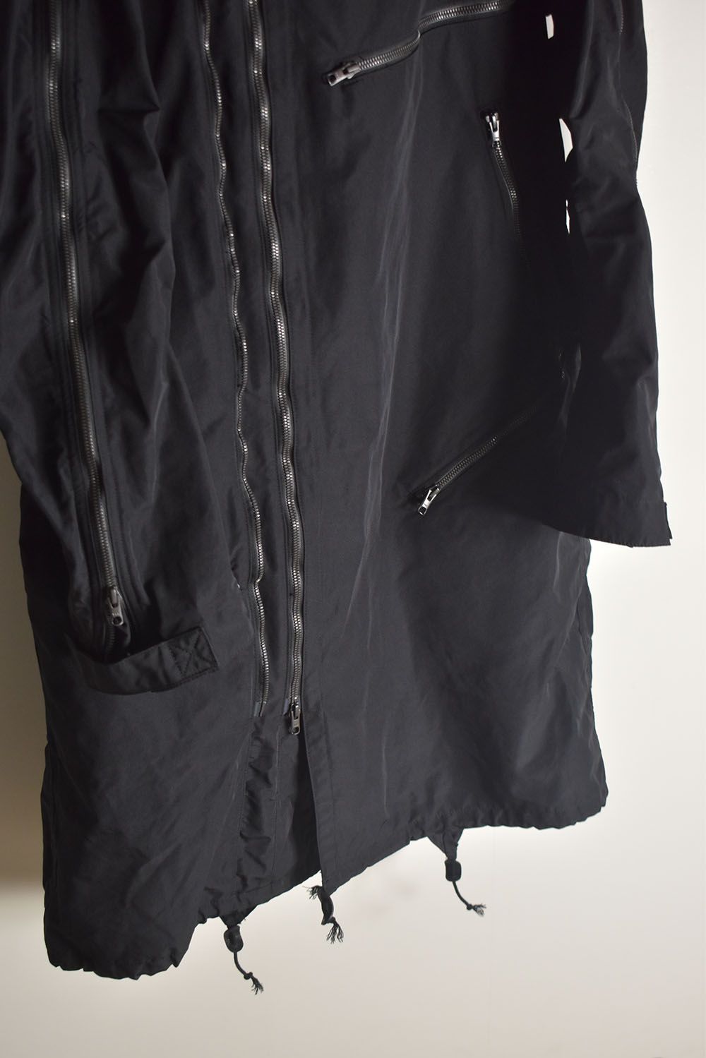 Multi Zip Military Parka Coat"Black" / マルチジップミリタリーパーカーコート"ブラック"