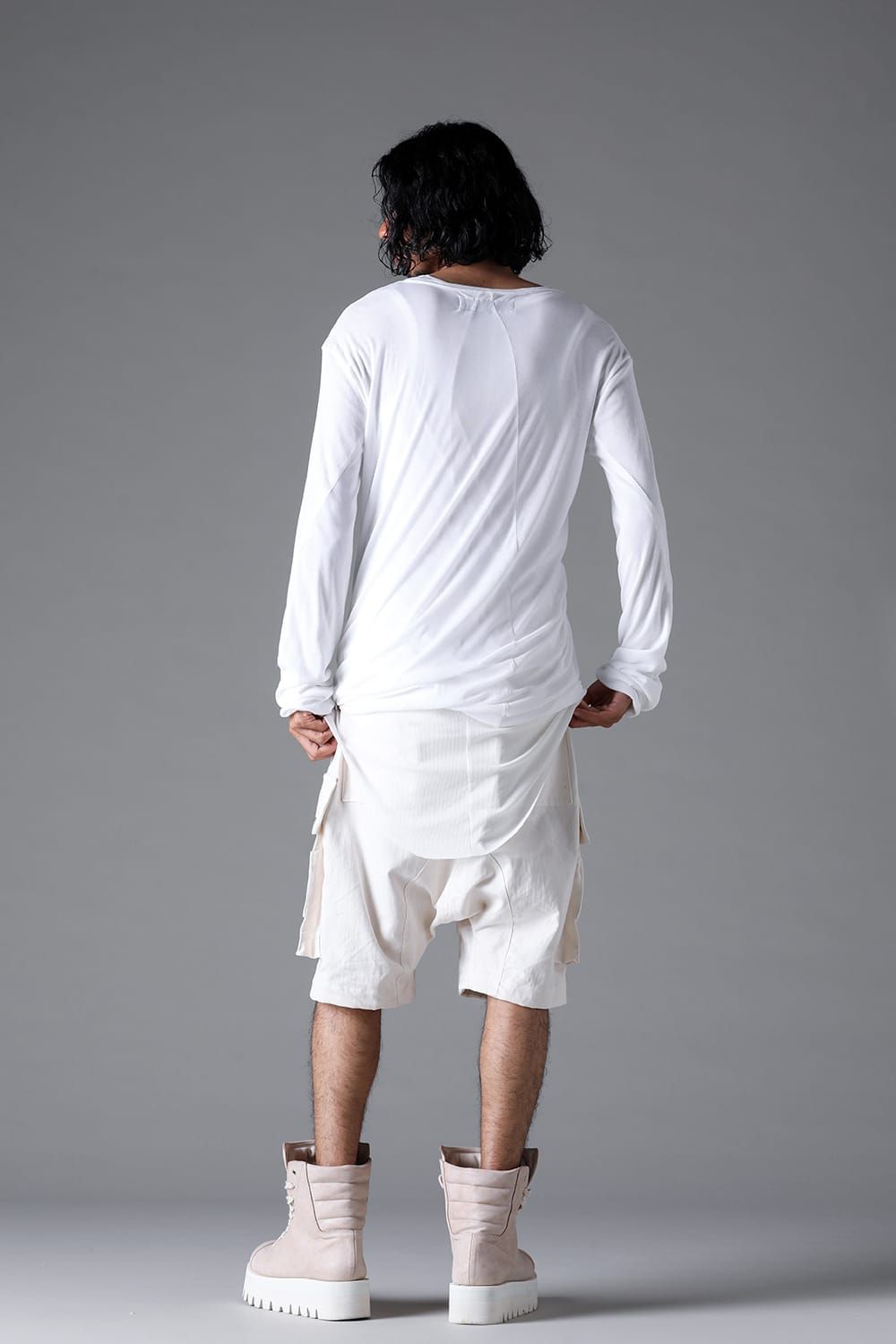 《2026SS先行予約》Twist Layerd Long Sleeve"Black / Cream /White /Stone /Brown" / ツイストロングスリーブ"ブラック/クリーム/ホワイト/ストーン/ブラウン"