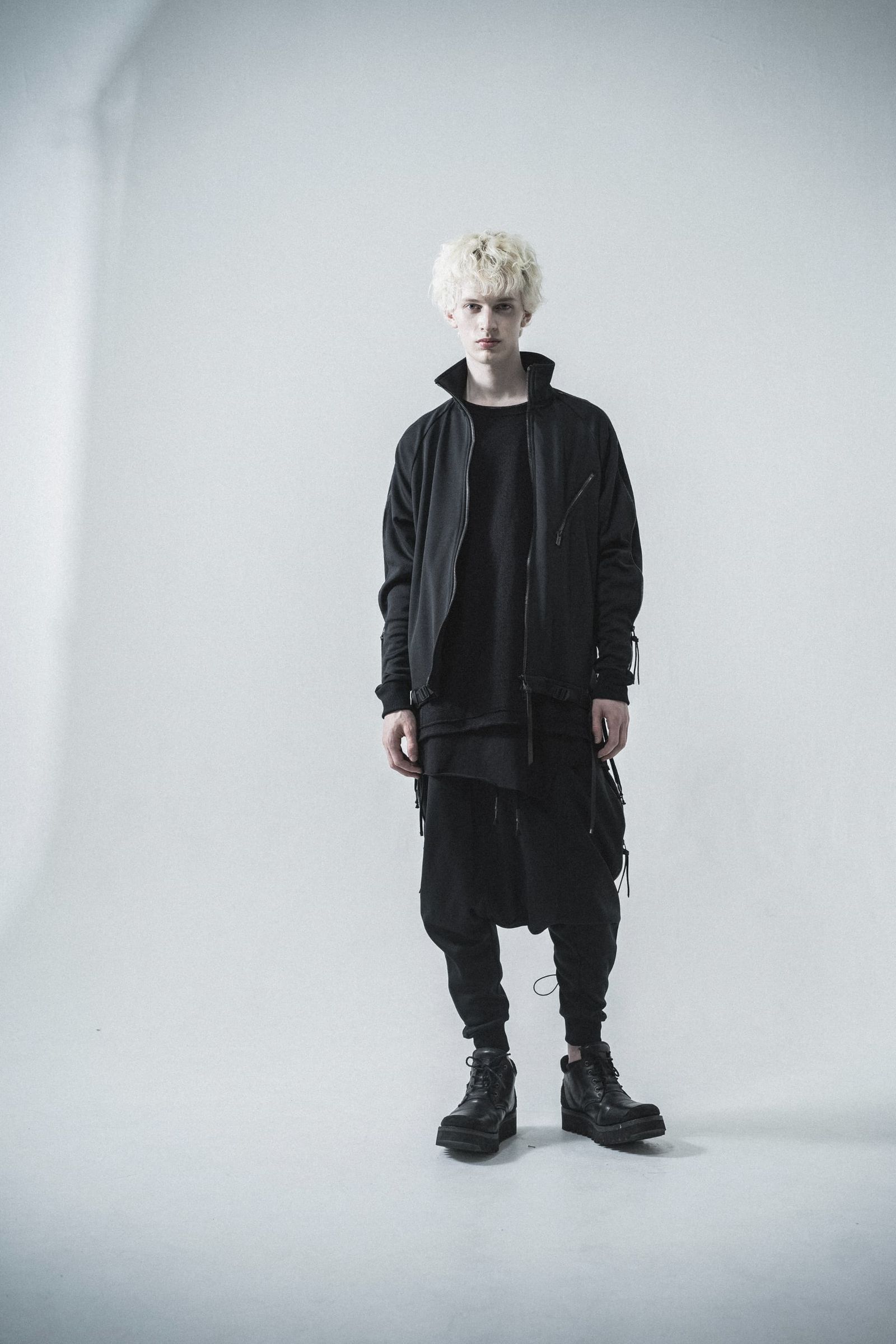 《2027SS先行予約分》Zip Line Track Jacket"Black" / ジップライントラックジャケット"ブラック"