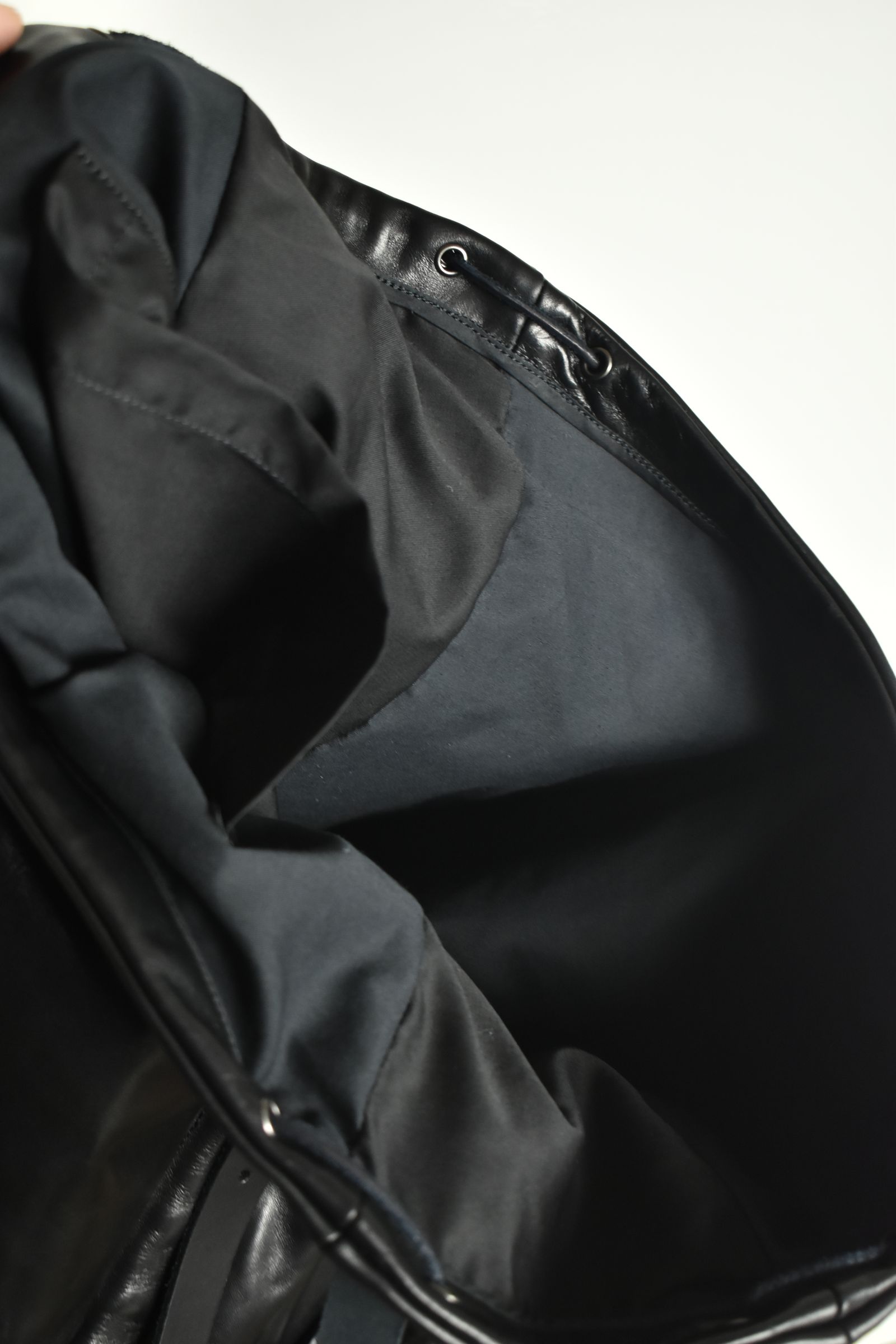 Horse Leather Shoulder Bag"Black" / ホースレザーショルダーバッグ"ブラック"