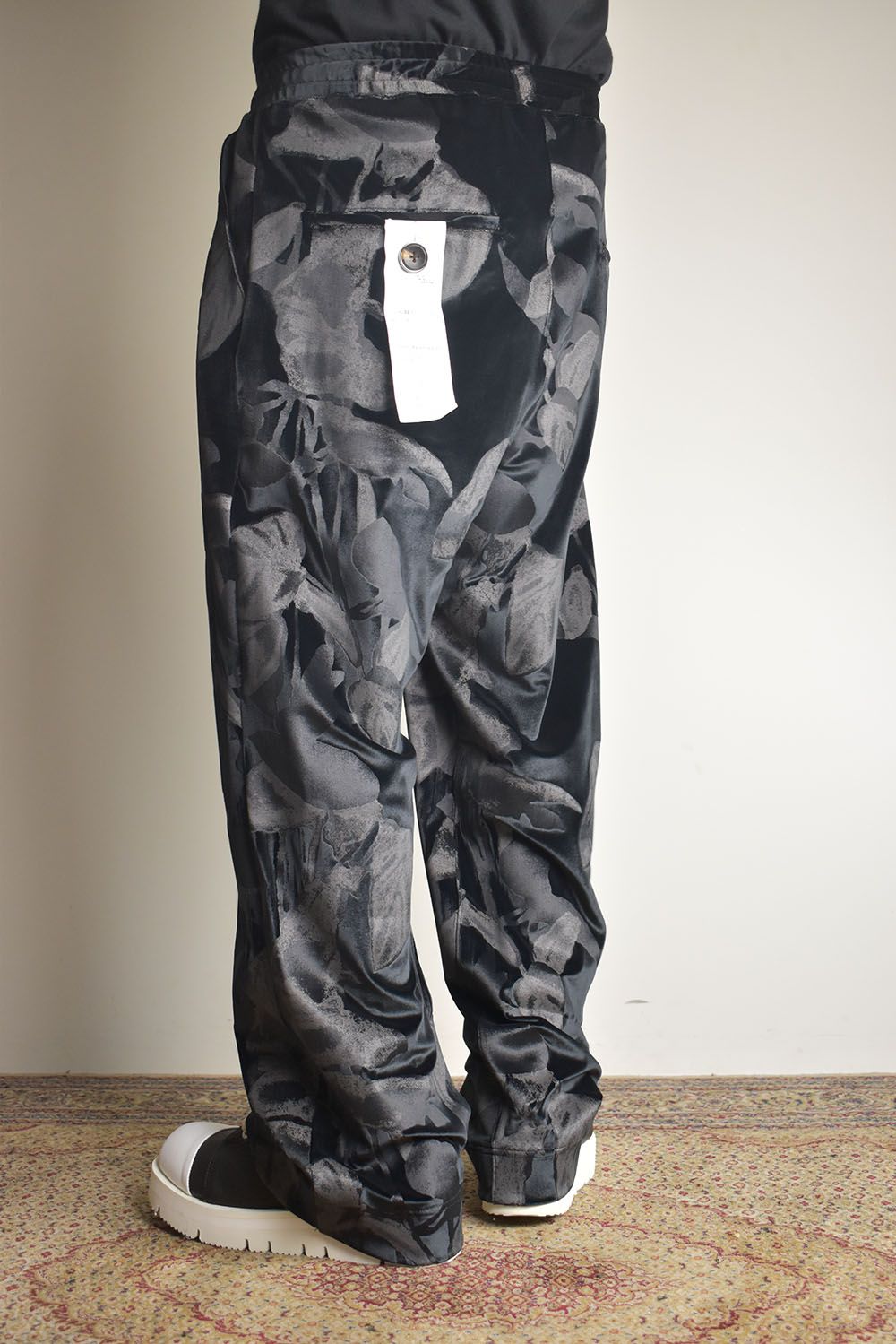 Tuck Easy Pants"Black" / タックイージーパンツ"ブラック"